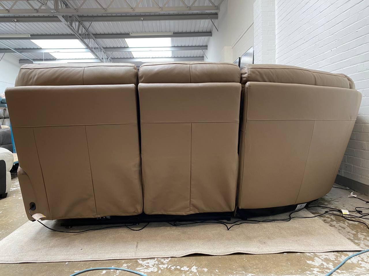 La-Z-Boy Empire Leather Corner 2 Power Recliner Sofa