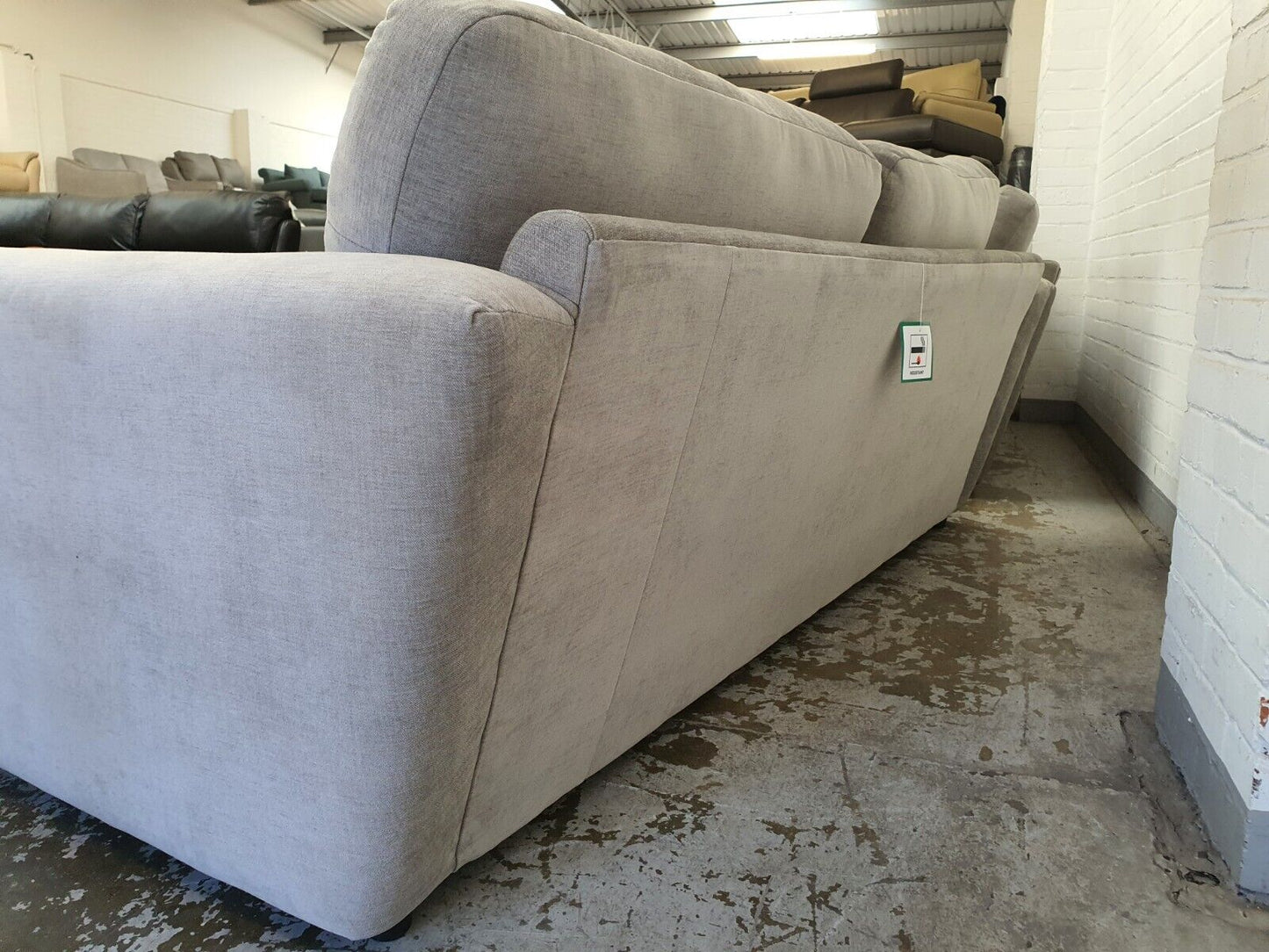 Barker & Stonehouse. Grey sofas 2 x 3 seater