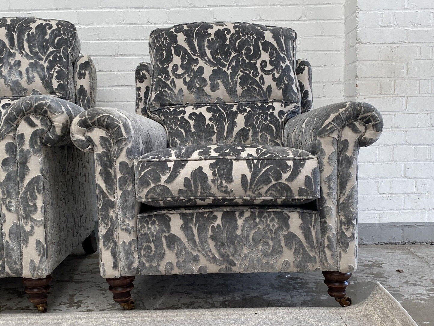 Duresta Southsea Luxury Fabric Medium Sofa+Armchair