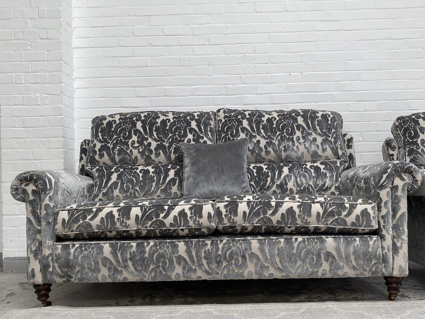 Duresta Southsea Luxury Fabric Medium Sofa+Armchair
